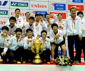 Gritty China Lifts Suhandinata Cup
