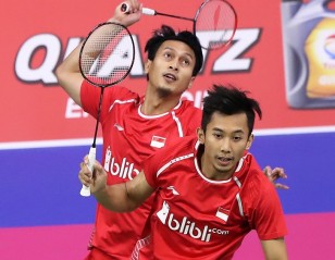 Tremors Hit Men’s Doubles – Day 3: TOTAL BWF World Championships 2017