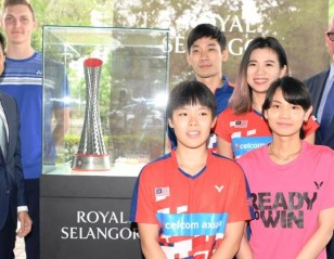 BWF and Royal Selangor in Trophy Partnership