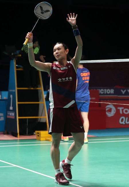 Tai achieved a hat-trick of wins at the Malaysia Open.