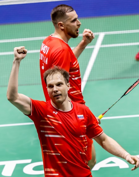 Their finest moment - winning the All England in 2016