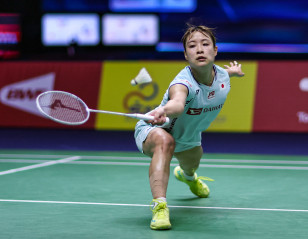 Okuhara Tames Early Jitters to Get Job Done