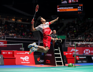 Singapore Open: Ginting at Final Hurdle