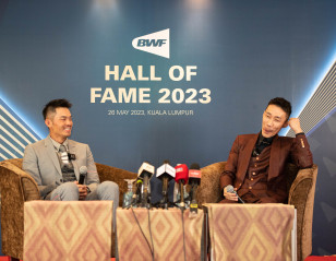 Lin Dan, Lee Chong Wei Vow to Promote Badminton