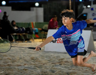 AirBadminton Lights Up Dubai