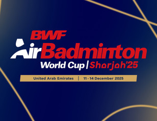 Six Weeks Until Inaugural BWF AirBadminton World Cup 2025